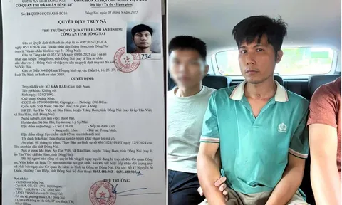 Bắt giữ đối tượng truy nã Sú Vẩy Bẩu