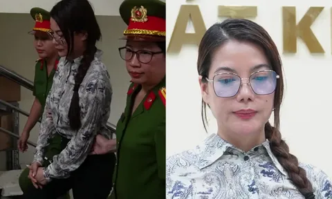 Clip: Biểu hiện của diễn viên, người mẫu Trương Ngọc Ánh lúc bị bắt