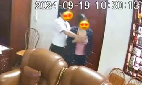 Clip người đàn ông "thân mật" với phụ nữ trong phòng làm việc ở Ninh Bình: Người phụ nữ có phải giáo viên hay không?