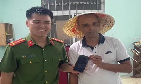 Hình ảnh đẹp của người chiến sĩ Công an Thủ đô