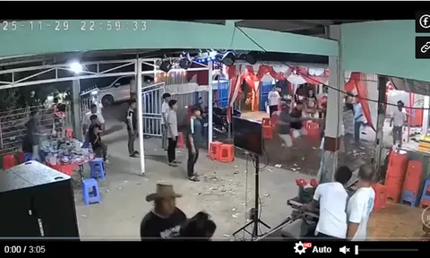 Clip khoảnh khắc một người bị đâm tử vong trong đám cưới hé lộ nguyên nhân đau lòng