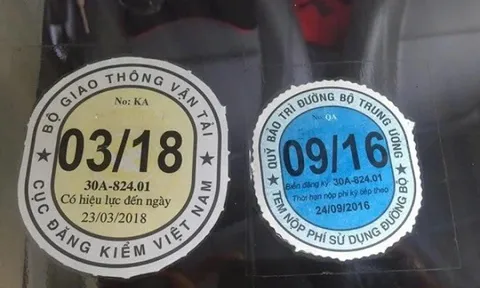 Bỏ dán tem thu phí đường bộ trên kính ô tô từ năm 2026