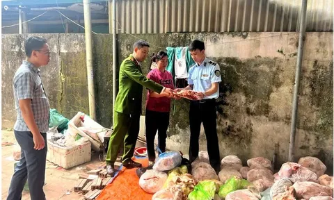 Thanh Hóa: Hãi hùng 4 tấn thực phẩm không rõ nguồn gốc cấp đông bán cho các quán nướng vỉa hè, quán lẩu, quán nhậu, quán ăn vặt