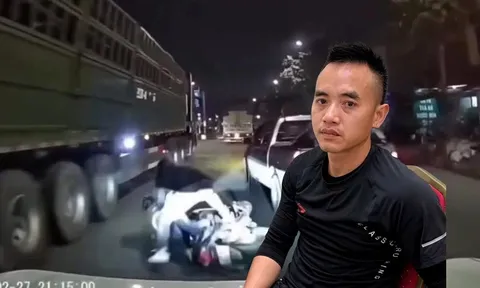 Bắt khẩn cấp Trần Anh Phương - tài xế xe bán tải tạt đầu làm 3 người đi xe máy ngã