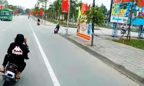 4 thanh niên chặn đầu xe, lạng lách trước đoàn xe chở quân: Lời khai gây bức xúc