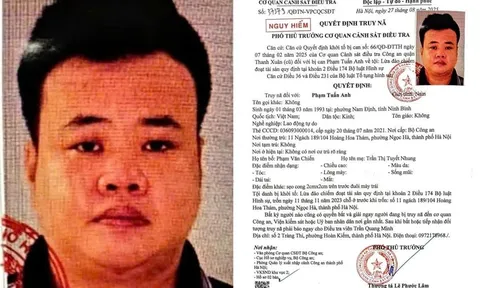 Hà Nội: Truy nã Phạm Tuấn Anh