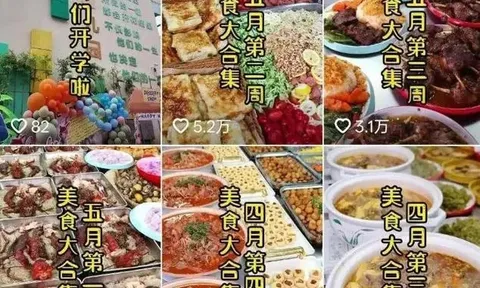 Trường mẫu giáo gây bão mạng khi 'khoe' thực đơn đầy ắp tôm hùm, bào ngư cho học sinh