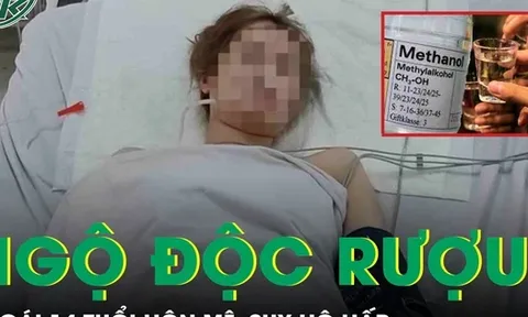 Nữ sinh 14 tuổi hôn mê sâu, co giật vì uống phải rượu độc – Cảnh báo nguy hiểm!