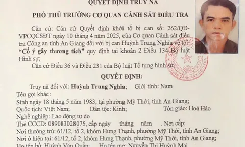 Bị nhắc nhở khi nhậu, người đàn ông đâm trọng thương chủ nhà rồi bỏ trốn – công an phát lệnh truy nã