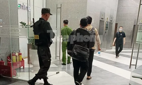 Công an xuất hiện nhiều tiếng đồng hồ ở toà nhà có trụ sở công ty của Shark Bình giữa nghi vấn tiền ảo