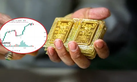 Giá vàng hôm nay 4/4: Vàng trong nước cán mốc gần 82 triệu đồng/lượng