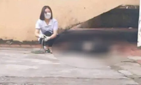 Làm rõ nguyên nhân nữ sinh viên rơi từ tầng cao xuống đất tử vong: Hiện trường đau lòng