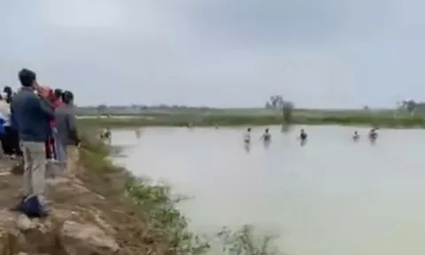 Xót xa: Tìm thấy thi thể 2 học sinh lớp 5 dưới ao ở Hải Phòng