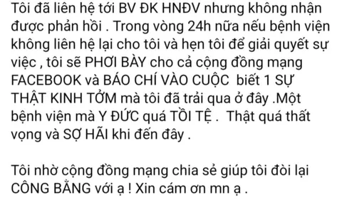 Công an xác minh vụ bác sĩ bị "tố" xâm hại nữ bệnh nhân ở Hà Nam