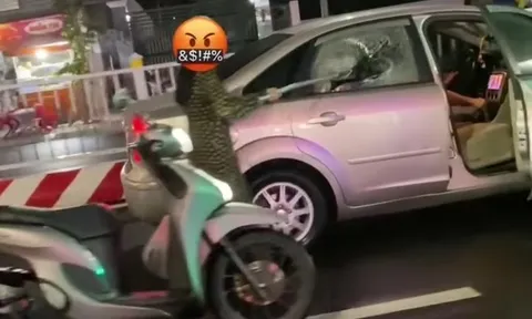 Người phụ nữ "đại náo" đường phố, vác gậy đập vỡ kính ô tô ở Đồng Tháp là ai?