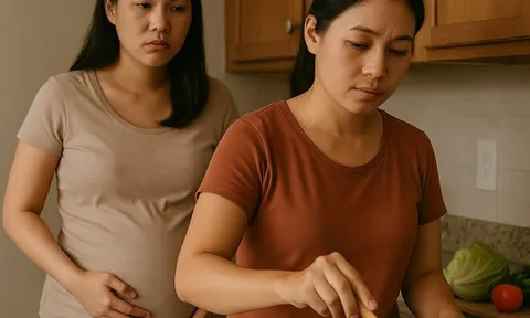 Bầu 6 tháng, tôi chết lặng khi thấy giúp việc lén đổ “bột lạ” vào cháo