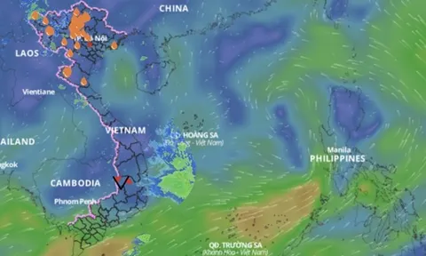 Vùng áp thấp trên Biển Đông diễn biến phức tạp, khả năng mạnh lên thành bão