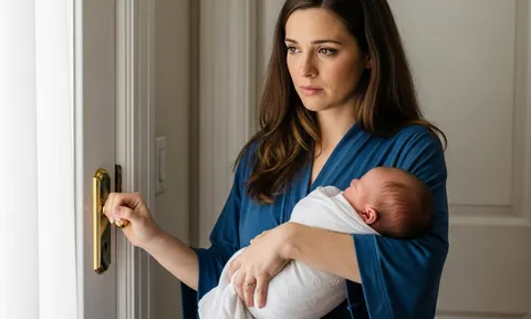 Về ngoại ở cữ 2 tháng, ngày trở lại tôi lặng người khi mở của phòng ngủ