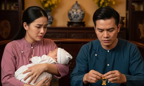 Vợ về quê ngoại ở cữ, chồng gửi vàng cưới cho mẹ giữ, vợ phát hiện liền nổi giận đòi chia tài sản