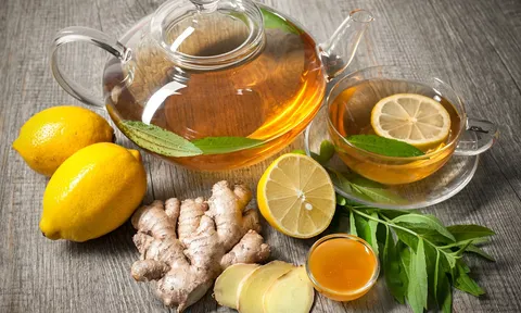 Trà xanh gừng - "Thức uống vàng" giúp giải độc, làm sạch phổi và tăng miễn dịch