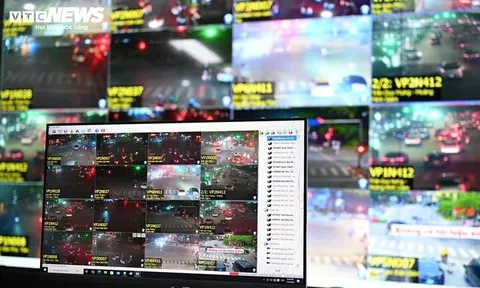 Lộ diện hệ thống camera AI truy dấu xe vi phạm tại Trung tâm chỉ huy Cục CSGT