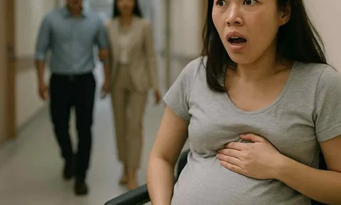 Tôi chuyển dạ, chồng dắt theo một người phụ nữ lạ vào phòng sinh và sự thật khiến tôi bật khóc
