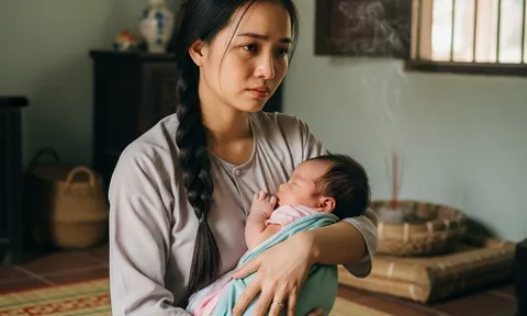 Khi con đầy tháng, mẹ đẻ xin cho tôi về ngoại, mẹ chồng không cho liền nói một câu khiến tôi chết lặng