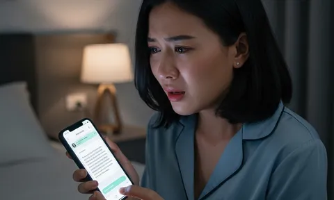 Tôi sốc khi đọc tin nhắn tình cảm chồng gửi cho người lạ lúc nửa đêm