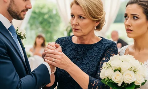 Tôi lạnh gáy trong lễ cưới khi thấy mẹ chồng nắm chặt tay chồng mình không buông