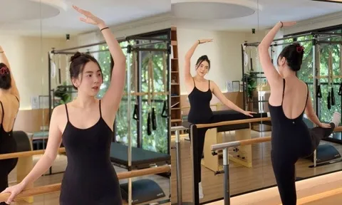 MC Mai Ngọc đi lại khó khăn sau khi sinh con, bị đau nhưng vẫn giữ nếp sinh hoạt chuẩn từng phút cho quý tử