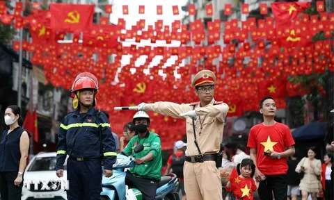 Những địa điểm tập kết phương tiện của người dân tham gia các hoạt động A80