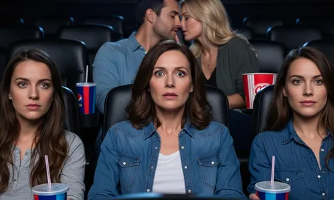 Đi xem phim cùng hội chị em, tôi chết lặng khi phát hiện chồng ôm ấp đồng nghiệp ngay hàng ghế sau