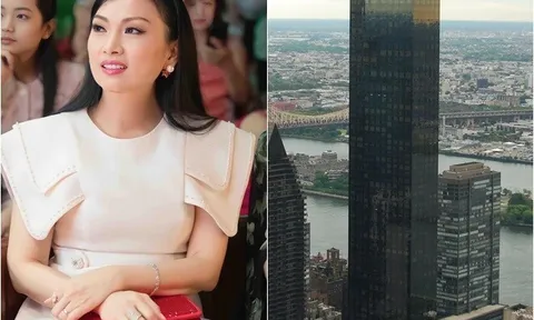 Em gái tỷ phú của Cẩm Ly "ở trong tòa nhà của ông Trump", được chồng xây cả một rạp hát chỉ để luyện thanh