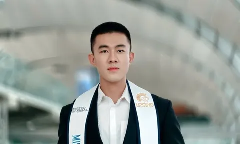 Đoàn Công Vinh vừa giành Top 10 Mr International đã thi tiếp Mister Global: "Không được để nỗi sợ lấn át"