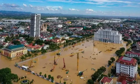 Khẩn: Lũ đặc biệt lớn trên sông Cầu, sông Thương có khả năng đạt đỉnh vào chiều nay, cảnh báo rủi ro cấp 3