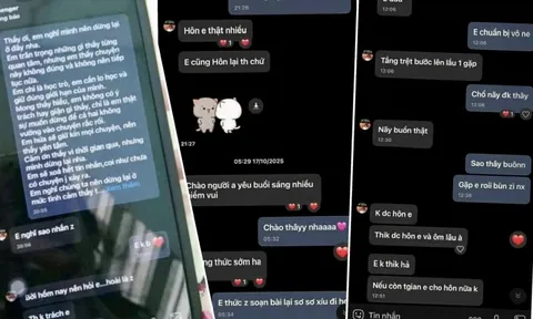 Lộ đoạn tin nhắn “thân mật” giữa thầy giáo và con gái, hai phụ huynh lao vào trường đánh người