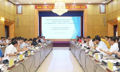 Cuộc họp xây dựng Kế hoạch vốn nước ngoài nguồn ngân sách trung ương năm 2025 các tỉnh miền núi phía Bắc và đồng bằng sông Hồng