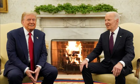 Ông Trump và ông Biden gặp mặt tại Nhà Trắng, cam kết chuyển giao quyền lực trong hòa bình