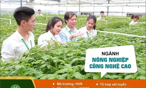 Học viện Nông nghiệp Việt Nam định hướng đào tạo nguồn nhân lực nông nghiệp công nghệ cao