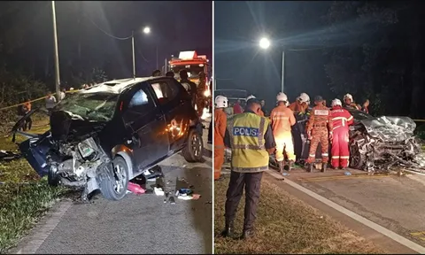 Clip: Hiện trường vụ tai nạn trên cao tốc khiến 4 thầy trò tử vong thương tâm