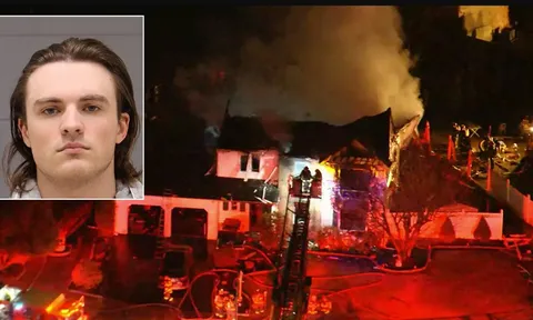 Ghen tuông mù quáng, người đàn ông lái xe hơn 700 dặm để phóng hỏa nhà tình địch