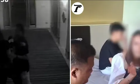 Clip: Chê bai ngoại hình gái mại dâm chuyển giới, người đàn ông bị đánh đập, cướp tài sản ngay tại khách sạn