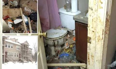 Sự thật kinh hoàng trong căn phòng ngập rác thải: 3 đứa trẻ bị mẹ bỏ rơi suốt 4 năm