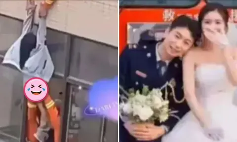 Anh lính cứu hỏa cứu cô gái nhảy lầu tự tử vì thất tình, không ngờ cô lại trở thành vợ mình sau này