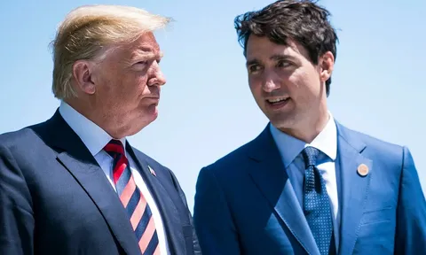 Khẩu chiến Mỹ-Canada: Ông Trump tái đề xuất sáp nhập Canada, ông Trudeau phản đối quyết liệt