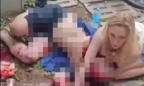 Clip: Vụ tai nạn nghiêm trọng khiến chiếc ô tô biến dạng, người bị thương nằm la liệt trên đường