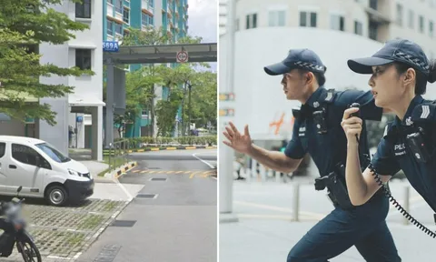 Singapore: Người đàn ông tung cú "thiết đầu công" vào cảnh sát đối diện với mức án 7 năm tù
