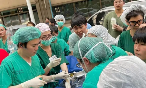 Động đất rung chuyển Thái Lan khiến bác sĩ phải "di dời" phòng mổ ra ngoài trời, kịp thời cứu sống bệnh nhân
