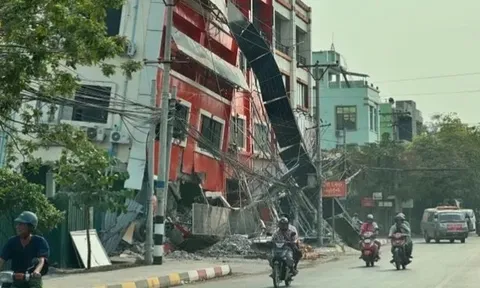 Các tòa nhà ở Myanmar vẫn tiếp tục sụp đổ, hàng ngàn người còn mắc kẹt