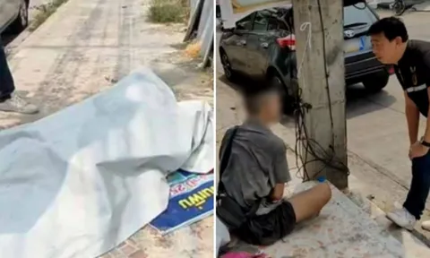 Tưởng thi thể bên đường, phóng viên “tá hoả” khi người đàn ông bật dậy nói: “Tôi đã chết đâu”